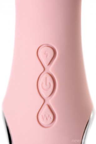 Вибратор из нежного силикона с 10 режимами электростимуляции PHYSICS GALVANI VIBE