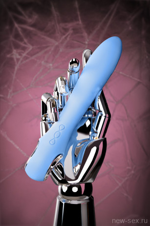 Вибратор из нежного силикона с 10 режимами электростимуляции PHYSICS GALVANI VIBE