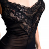 Комбинация с открытой спиной и роскошной кружевной вставкой Lizaveta