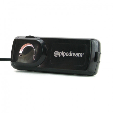 Страпон с вибратором с полостью телесного цвета