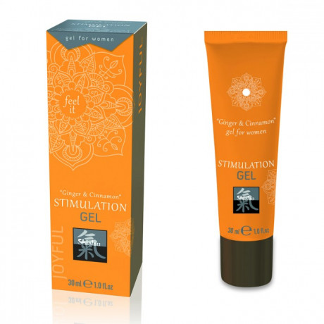 Стимулирующий гель для женщин Shiatsu Ginger and Cinnamon