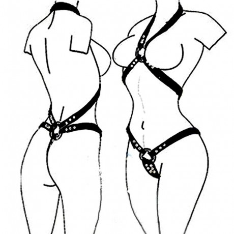 Ремни для рабыни