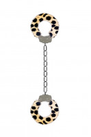 Металлические оковы с мехом для щиколоток Furry Ankle Cuffs