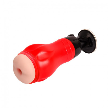 Мастурбатор в колбе в виде ануса с вибрацией и стоном Flora