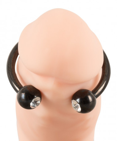 Металлическое кольцо под головку Glans Ring by Rebel