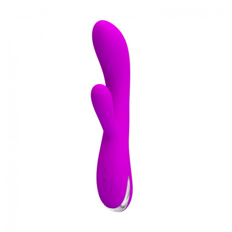 Вибромассажер с клиторальным стимулятором и функцией нагрева Wilbur