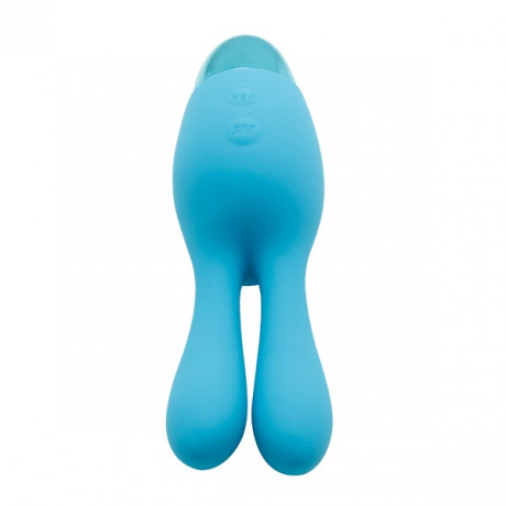 Стильный многофункциональный минивибратор с ушками и 10 режимами Dream Bunny