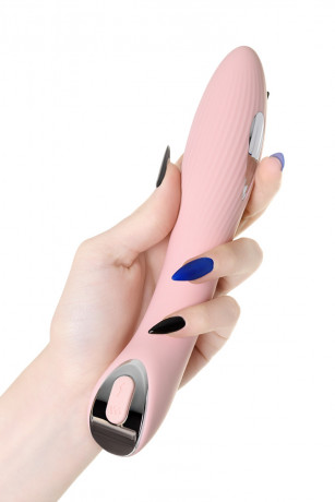 Многофункциональный вибратор-электростимулятор с гладкой поверхностью PHYSICS TESLA G-POINT