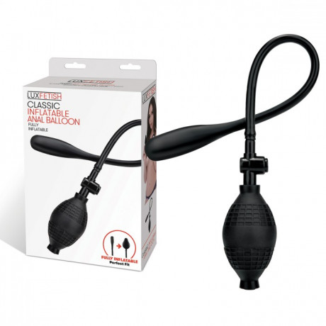 Классический надувной анальный шар Lux Fetish