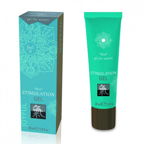 Стимулирующий гель для женщин Shiatsu Mint