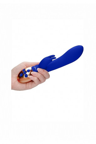 Вибромассажер кролик с вибрацией и функцией нагрева Opulent