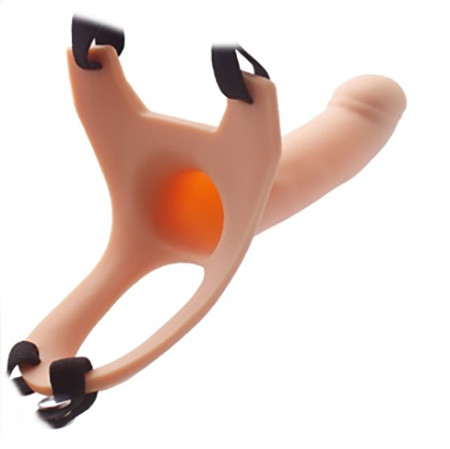 Мужской фаллопротез с подхватом мошонки