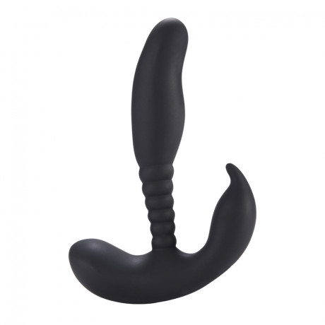 Силиконовый стимулятор простаты с 10 режимами вибрации Anal Pleasure Dual Vibrating Prostate Stimulator