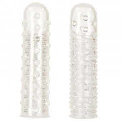 Двухсторонняя прозрачная насадка на пенис