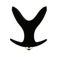 Анальный вибростимулятор с двумя лепестками