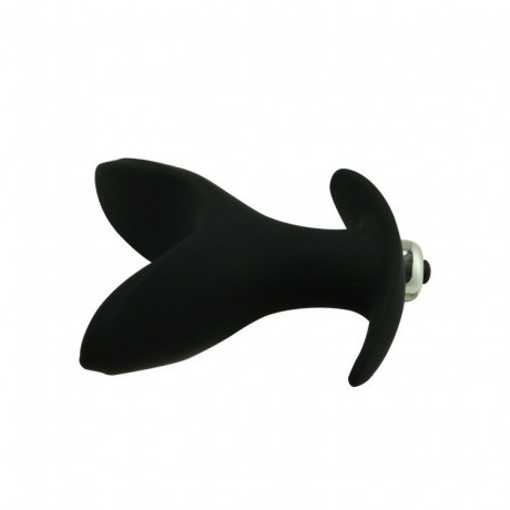 Анальный вибростимулятор с двумя лепестками