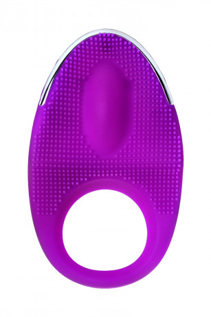 Пререзаряжаемое виброкольцо с мягкими шипами для клитора