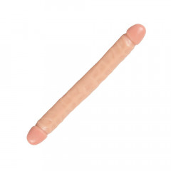 Двусторонний дилдо телесный Double Dong