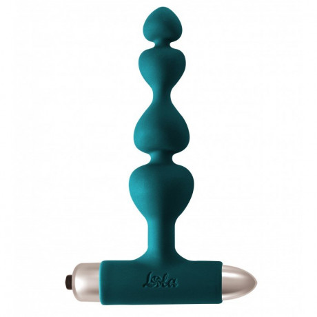 Анальная вибро елочка с бархатистой поверхностью Spice it up Excellence