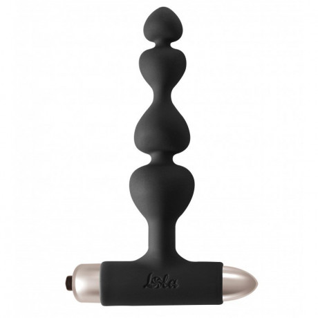 Анальная вибро елочка с бархатистой поверхностью Spice it up Excellence