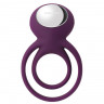 Виброкольцо на пенис с петлей для мошонки и стимулятором для клитора Svakom Tammy