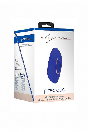 Элегантный компактный клиторальный стимулятор Precious