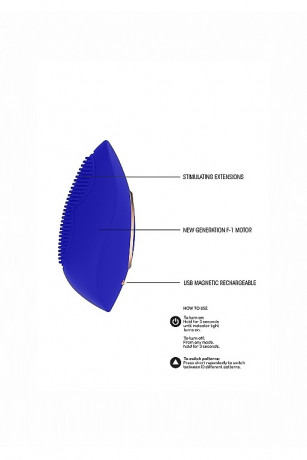 Элегантный компактный клиторальный стимулятор Precious
