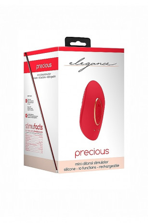 Элегантный компактный клиторальный стимулятор Precious
