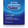 Утолщенные презервативы с дополнительной смазкой Durex Extra safe