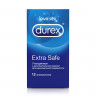 Утолщенные презервативы с дополнительной смазкой Durex Extra safe