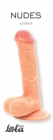 Фалоимитатор на присоске Nudes Ardent