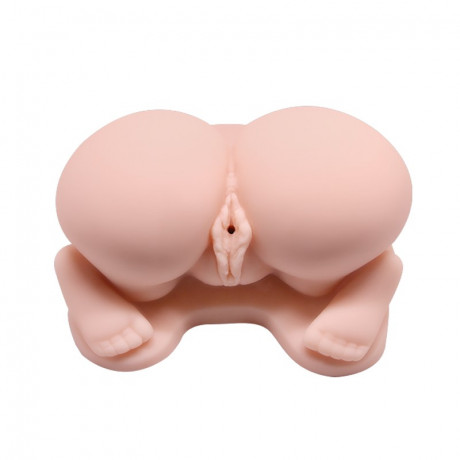 Мастурбатор с двойной вибрацией и двумя входами