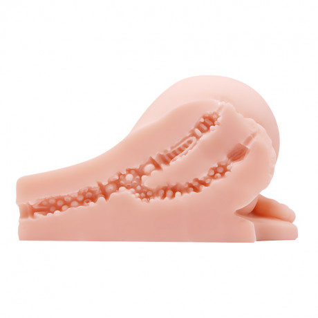 Мастурбатор с двойной вибрацией и двумя входами