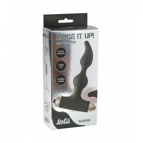Водонепроницаемый анальный вибростимулятор Spice it up Elation