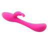 Силиконовый вибратор c клиторальным отростком в виде зайчика Elated Rabbit