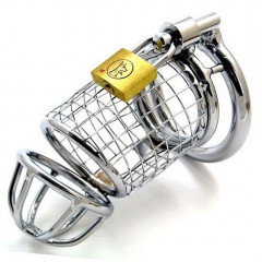 Клетка на половой член стальная