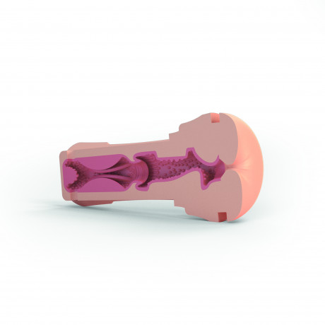 Классический мастурбатор в удобной тубе Oh Push me Anal