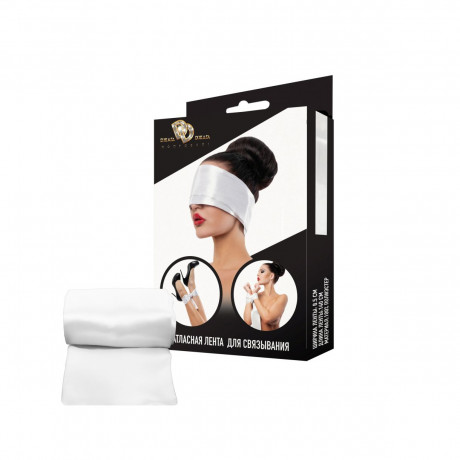 Атласная лента для связывания во время БДСМ игр