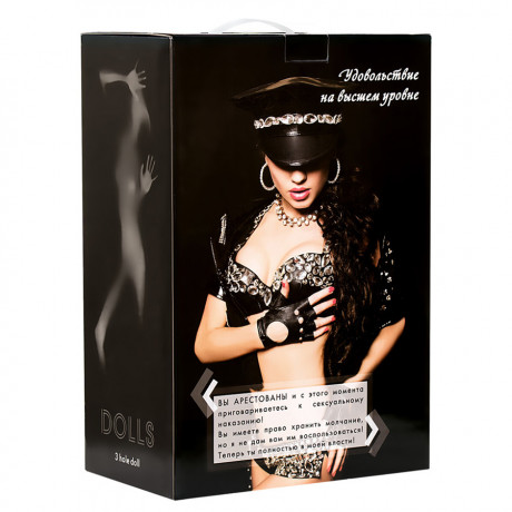 Надувная кукла-полисвумен с реалистичной головой