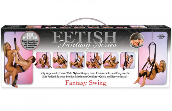 Секс-качели Fantasy Swing черные