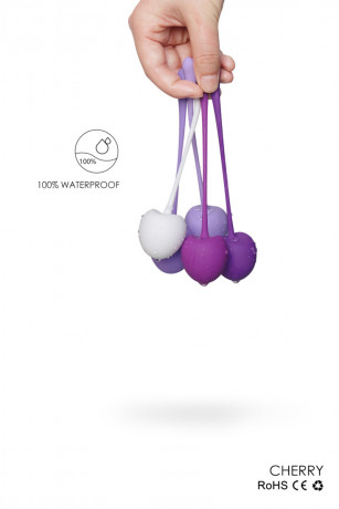 Набор вагинальных шариков для тренировок S-HANDE CHERRY