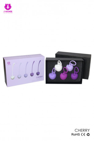Набор вагинальных шариков для тренировок S-HANDE CHERRY