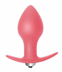 Анальная вибропробка с зауженным кончиком Bulb Anal Plug