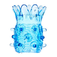 Стимулирующая насадка на пенис в форме ананаса Sextoy