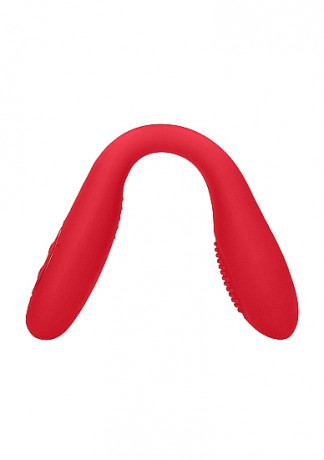 Двусторонний гибкий вибратор с 2 моторчиками и 78 режимами пульсации Flex Blue