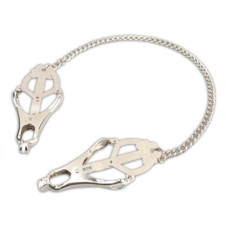 Металлические зажимы на соски клевер