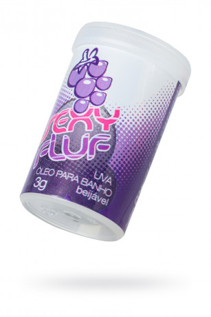 Масло для ванны и массажа с восхитительным ароматом винограда INTT SEXY FLUF