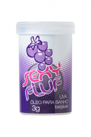 Масло для ванны и массажа с восхитительным ароматом винограда INTT SEXY FLUF