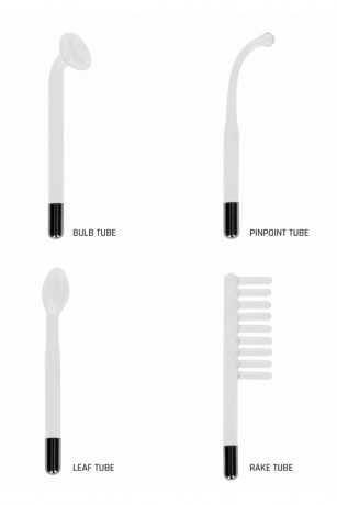 Многофункциональный набор с прибором и насадками для электростимуляции Electro Lightning Wand