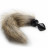 Изящная анальная пробка с лисьим хвостом Fox Tail Buttplug